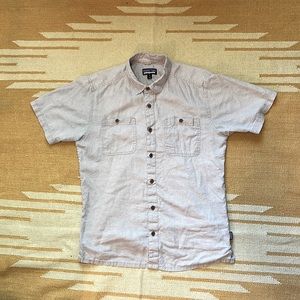 Patagonia Mens Back Step Shirt - M - Gray